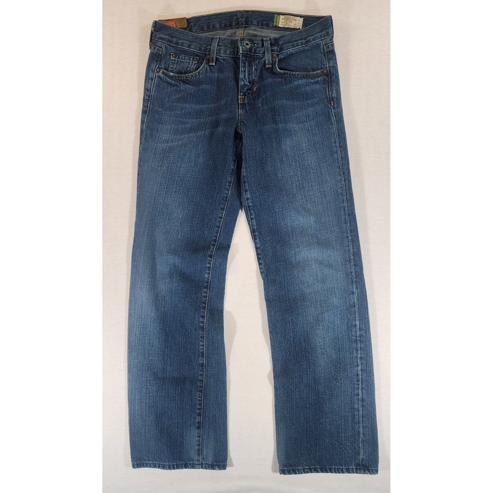 Gap 1969 Jeans Womens 4 Boyfriend Ankle Blue Medium Wash 100% Cotton Relaxed
